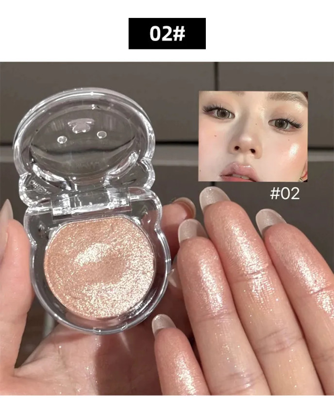 هایلایتر خمیری کیوبست مدل BEAR SHIMMERING وزن 4.5 گرم