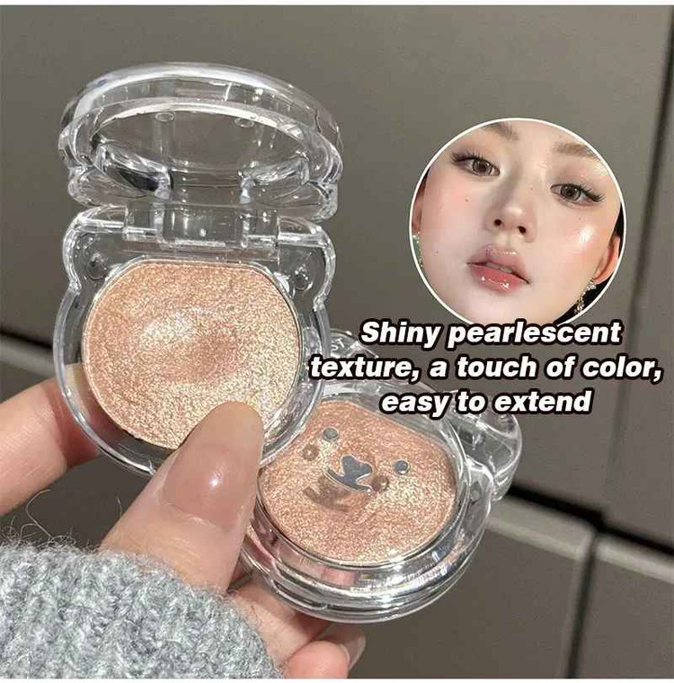 هایلایتر خمیری کیوبست مدل BEAR SHIMMERING وزن 4.5 گرم