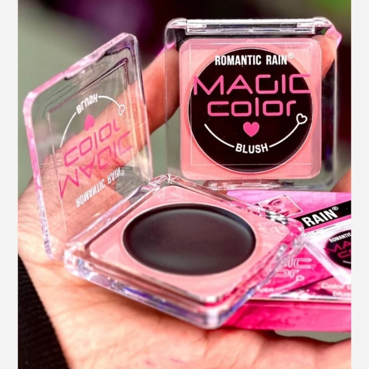 رژگونه و رژ لب حرارتی رومانتیک رین مدل MAGIC COLOR