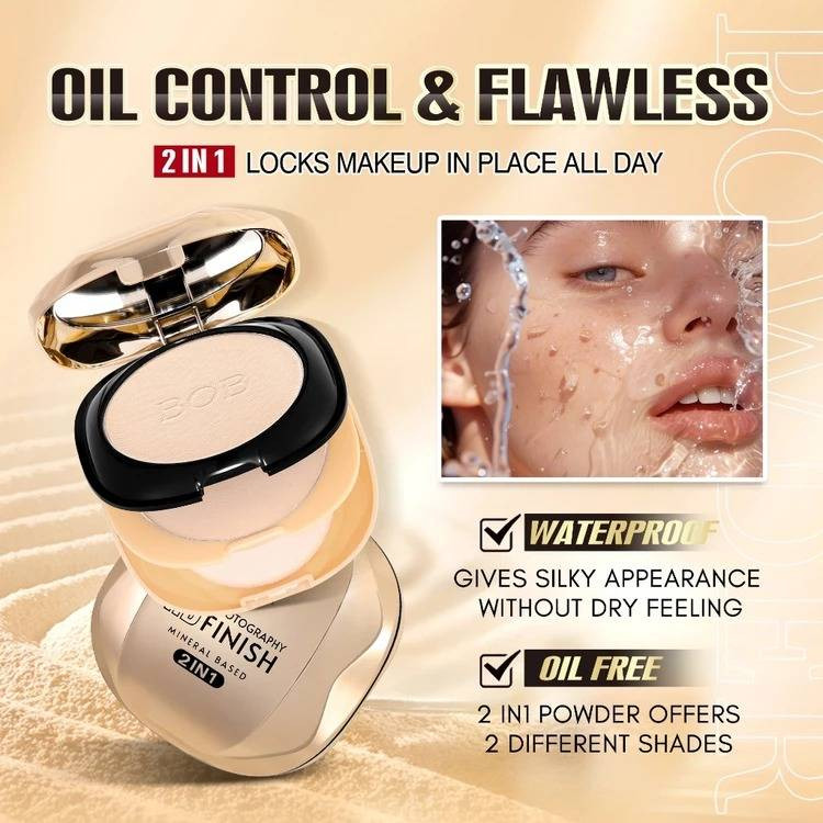 پنکک دوطبقه BOB مدل HD FINISH وزن 20 گرم