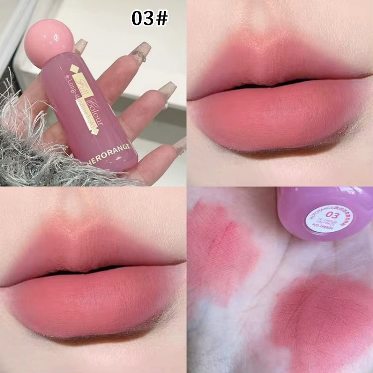 رژ لب مایع مخملی هرورنج مدل ROUND & SOFT حجم 2.5 میل