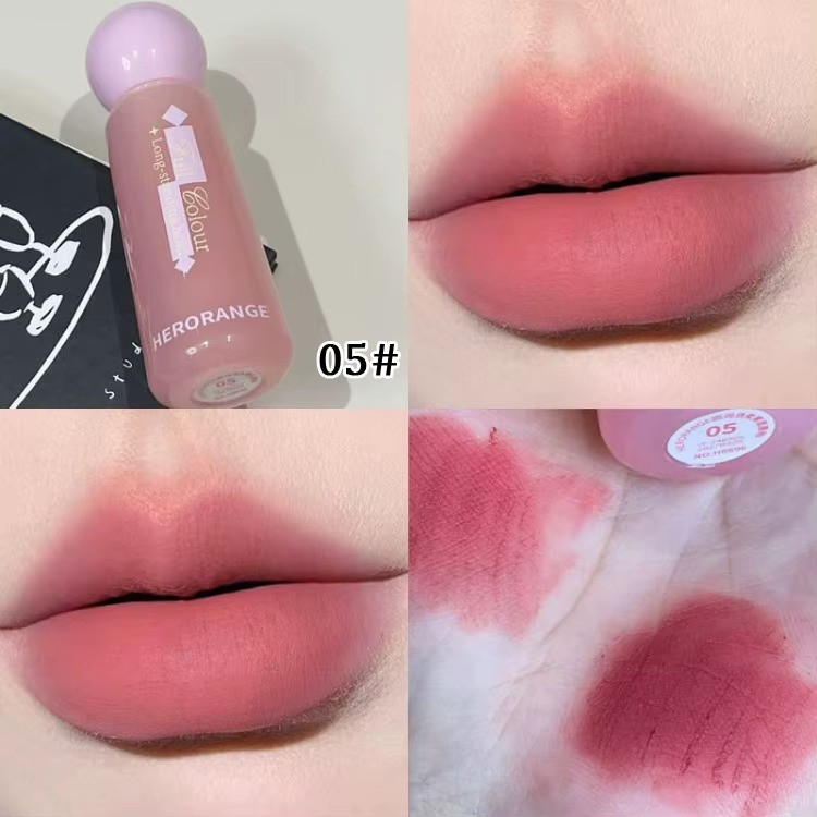 رژ لب مایع مخملی هرورنج مدل ROUND & SOFT حجم 2.5 میل