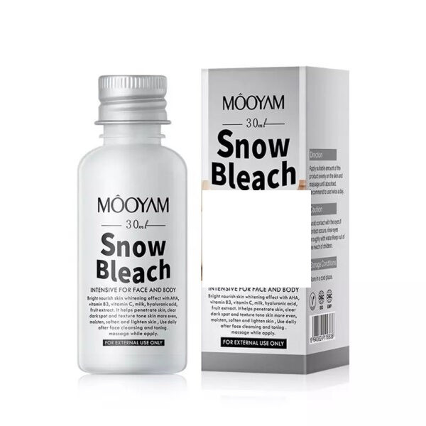 لوسیون سفید کننده دائمی بیکینی اسنوبلیچ مویام مدل Mooyam Snow Bleach