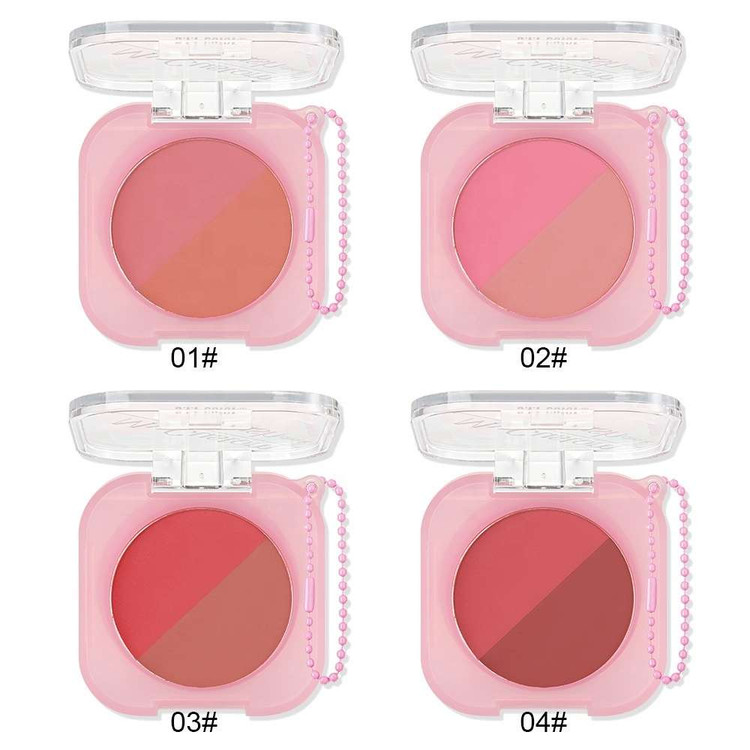 رژگونه دو رنگ s.f.r مدل My Custom blush وزن 6.5 گرم