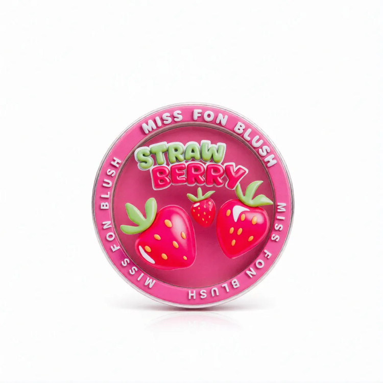 رژگونه مخملی میس فون مدل STRAWBERRY