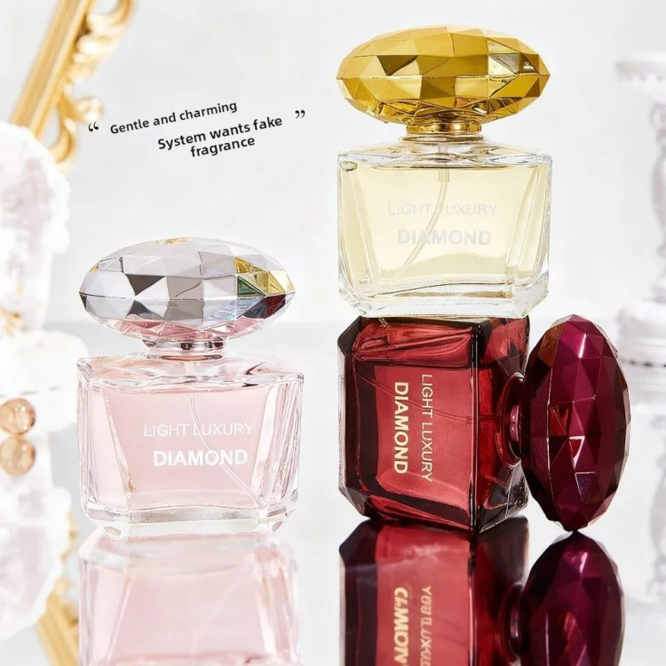 عطر زنانه لایت لاکچری دایموند مدل Pink حجم 50 میل