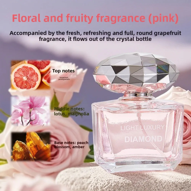 عطر زنانه لایت لاکچری دایموند مدل Diamond حجم 50 میل