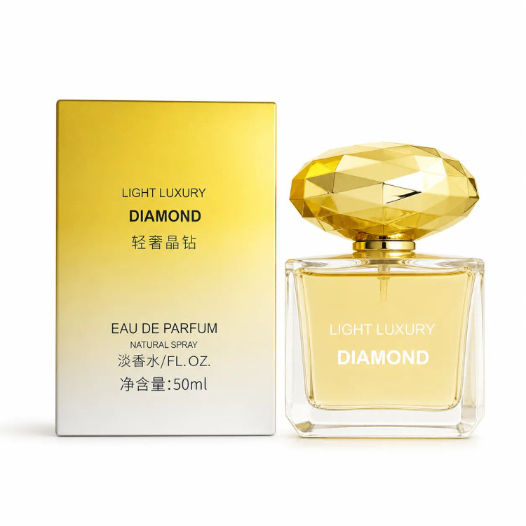 عطر زنانه لایت لاکچری دایموند مدل YELLOW حجم 50 میل