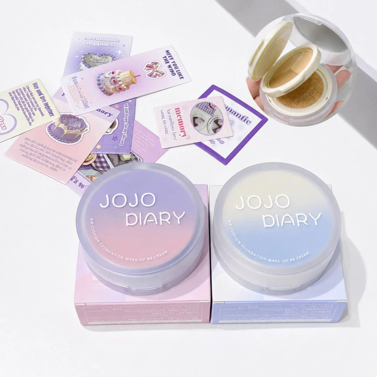 کوشن دو طبقه جوجو دایری JOJO DIARY همراه با کانسیلر سه رنگ