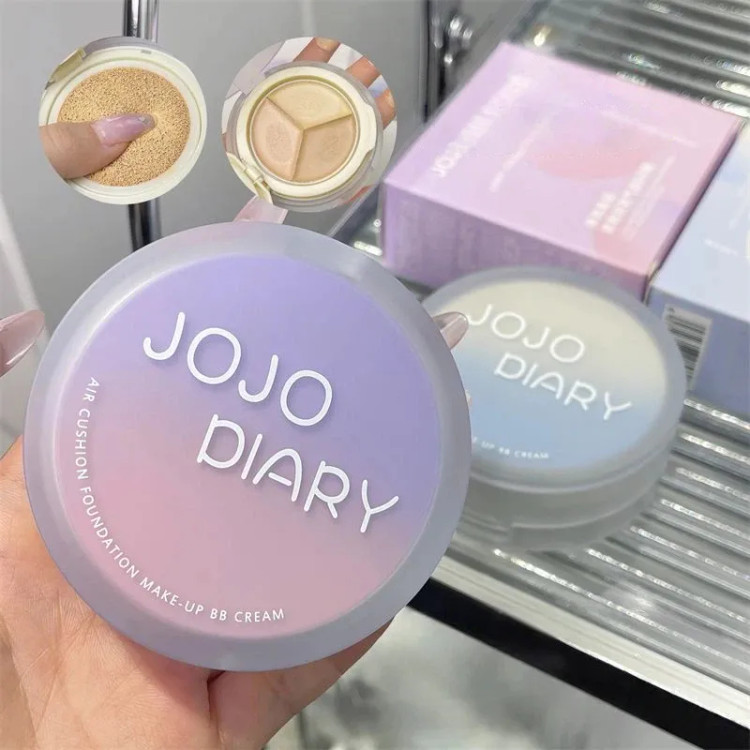 کوشن دو طبقه جوجو دایری JOJO DIARY همراه با کانسیلر سه رنگ