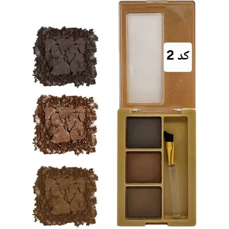 پالت سایه ابرو سه رنگ دودوگرل مدل EYEBROW