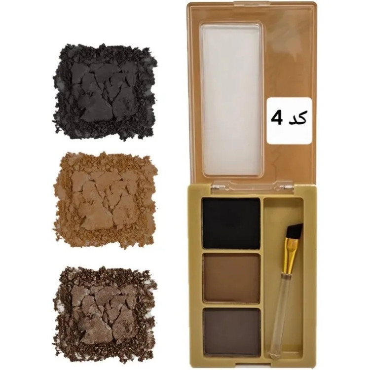 پالت سایه ابرو سه رنگ دودوگرل مدل EYEBROW