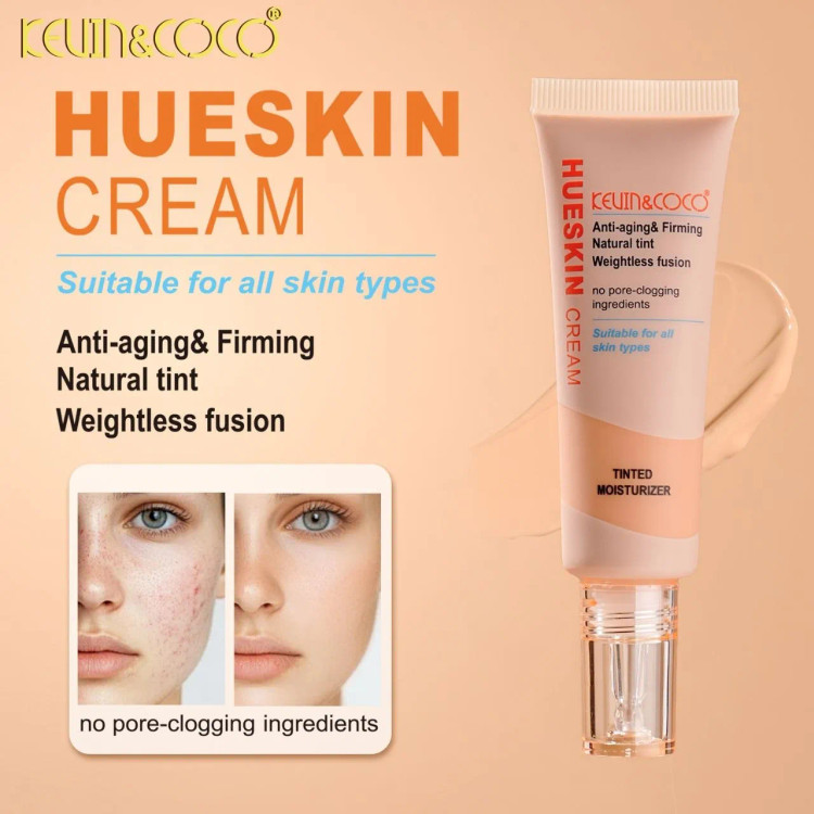 تینت پوست کوین اند کوکو مدل HUESKIN وزن 30 گرم