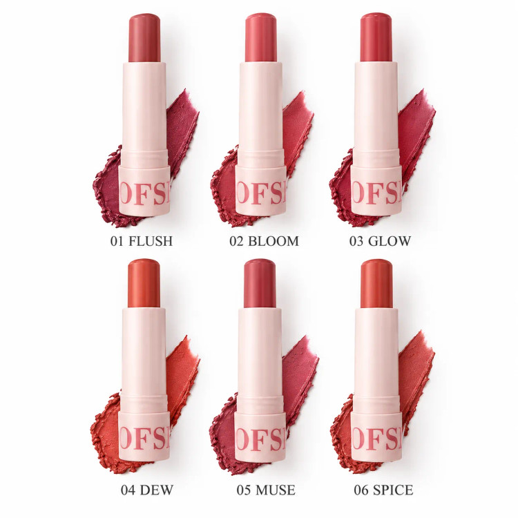 رژگونه استیکی لافشی مدل BOUNCY JELLY وزن 3.8 گرم