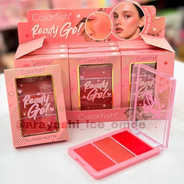 پالت رژگونه کالرفیش مدل Ready Go