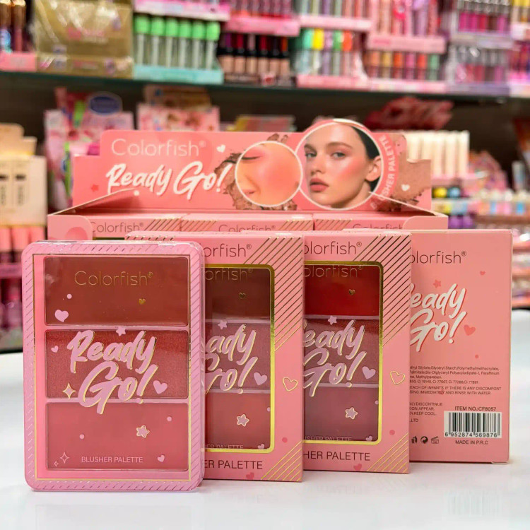 پالت رژگونه کالرفیش مدل Ready Go