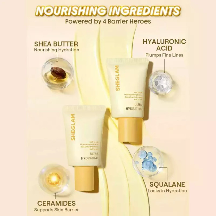 پرایمر صورت شیگلم مدل BUTTERY GLOW حجم 30 میل