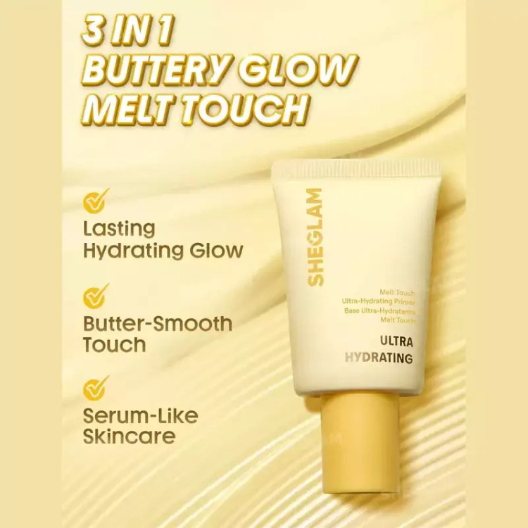 پرایمر صورت شیگلم مدل BUTTERY GLOW حجم 30 میل