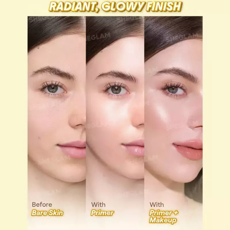 پرایمر صورت شیگلم مدل BUTTERY GLOW حجم 30 میل