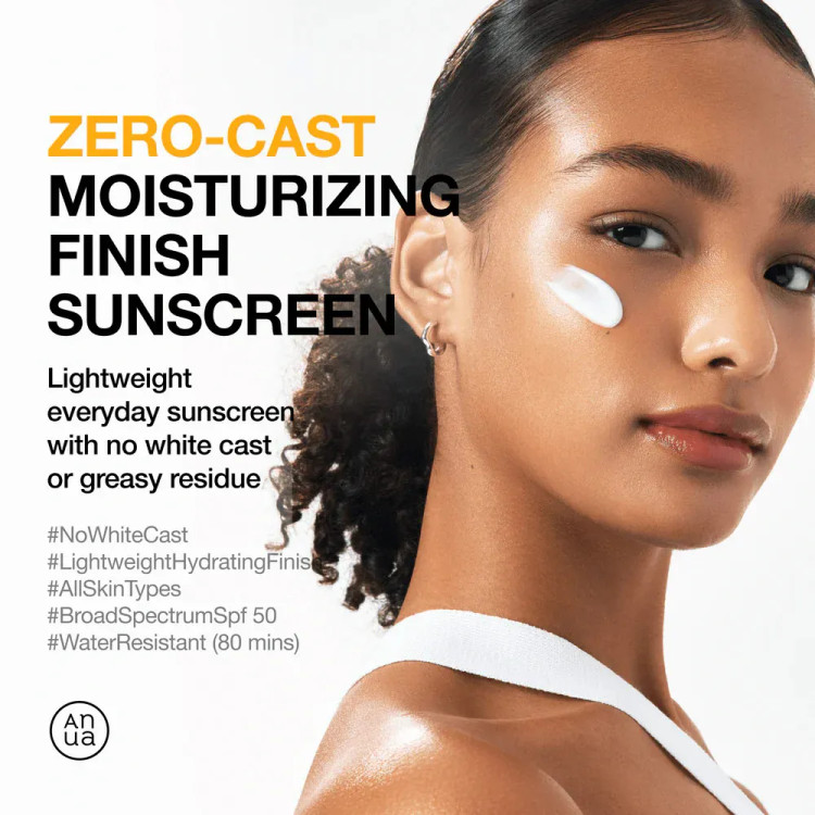 کرم ضد آفتاب آنوا مدل Zero cast حجم 50 میل