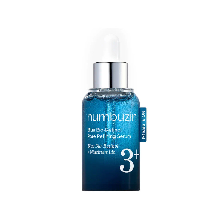 سرم صورت کنترل منافد نامبوزین شماره 3 مدل Blue Bio-Retinol حجم 30 میل
