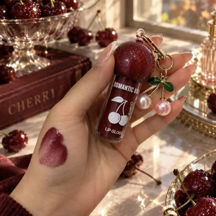 لیپ گلاس رومانتیک رین مدل CHERRY حجم 8 میل