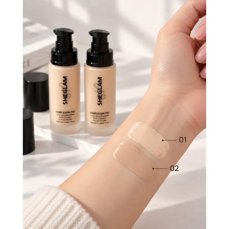 کرم پودر مایع شیگلم مدل COMPLEXION PRO حجم 30 میل