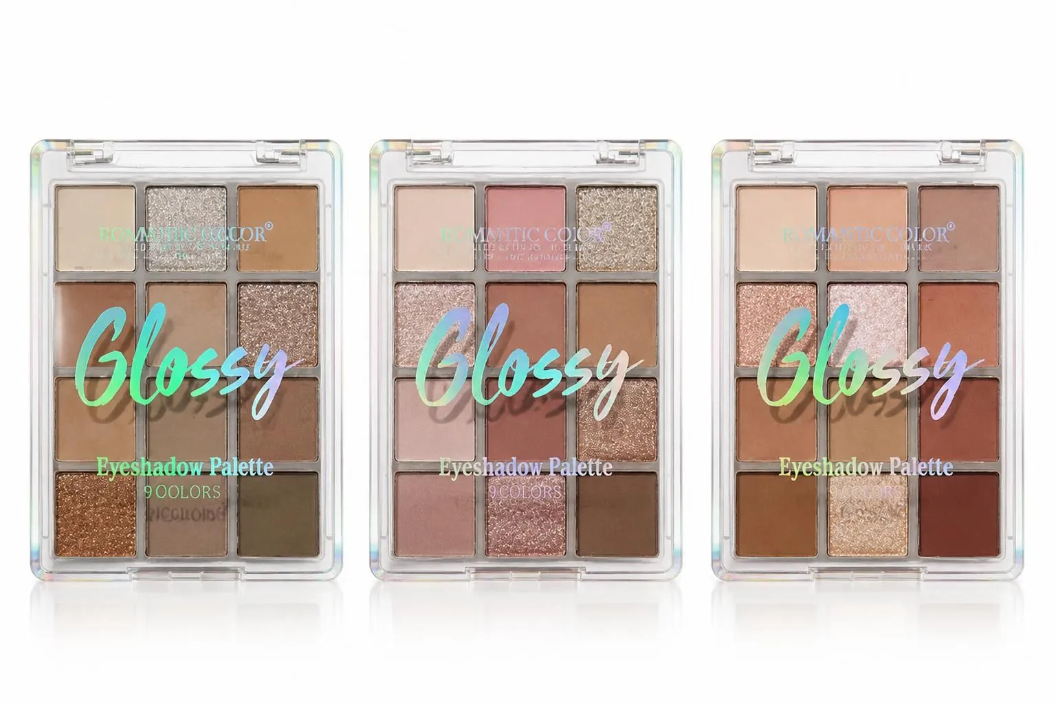 پالت سایه چشم رومانتیک کالر مدل Glossy