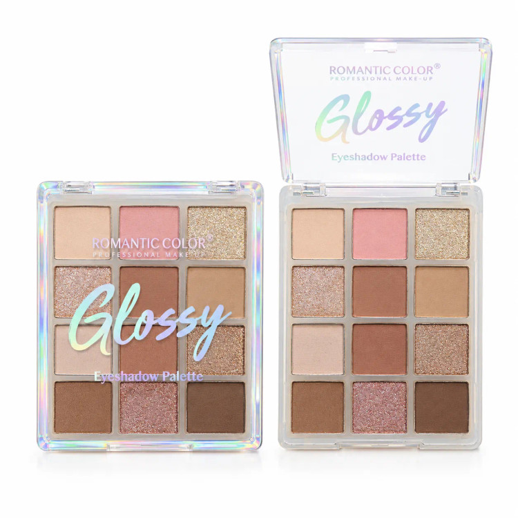 پالت سایه چشم رومانتیک کالر مدل Glossy